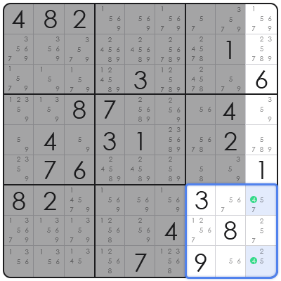 sudoku techniques advanced